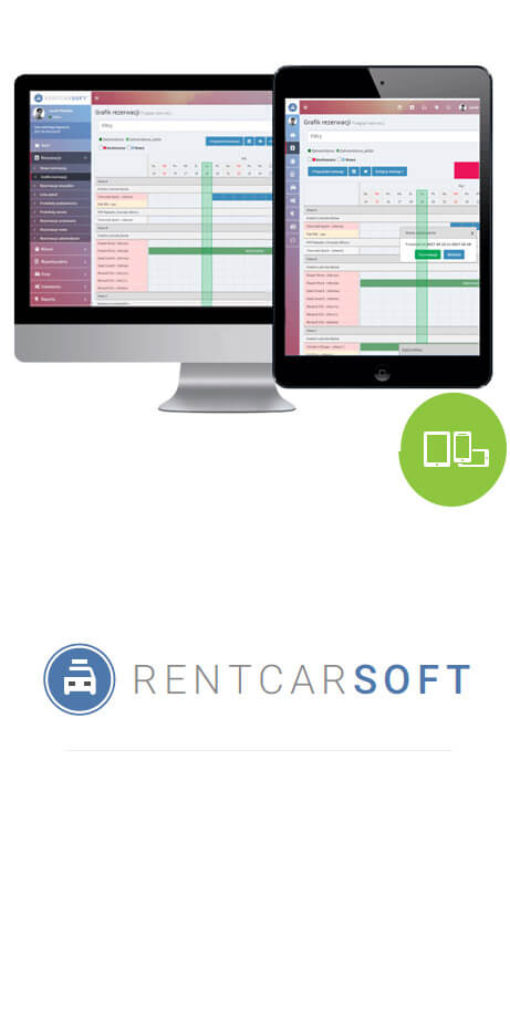 System do obsługi wypożyczalni samochodów RentCarSoft
